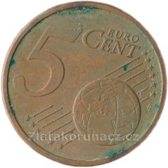 Německo - 5 cent 2010 D