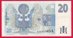 Česká republika - 20 korun 1994 A 25