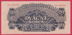 20 korun 1944 série EY