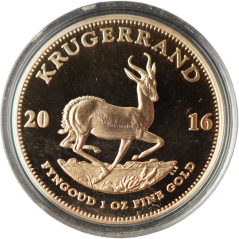 Zlatá mince Jížní Afrika - 1 Oz Krugerrand 2016 Proof