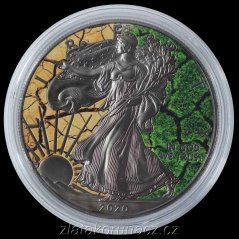 USA - 1 Dollar 2020 -  4 Živly - Země