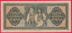 Chorvatsko - 1000 Kuna 1943