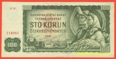 Československo - 100 Korun -1961 R 56