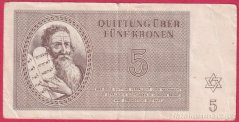 5 K - Terezínská poukázka A 018