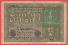 Německo - 50 mark 24.6.1919 - série HSh-pořadí 4