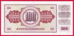 Jugoslávie - 100 Dinara 1978