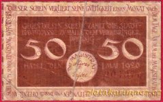 Halle - 50 pfennig - 1920