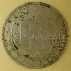 Jamajka - 1/2 penny 1870