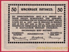 Spitz an der Donau - 50 haléřů - 1920 - modrá