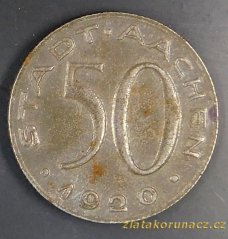 Německo - Aachen - 50 oecher krantche 1920