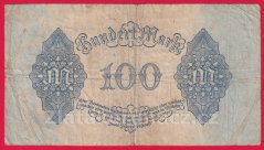 Německo - 100 mark 4.8.1922 - série F