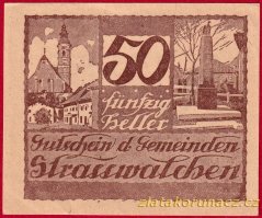 Strasswalchen - 50 haléřů - 1920
