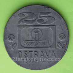 Za věrnost a za zásluhy o rozvoj družstva, Ostrava Slezanka 1953-1978