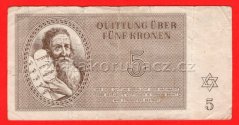 5 K - Terezínská poukázka A 020