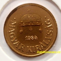 Maďarsko - 2 fillér 1934 BP