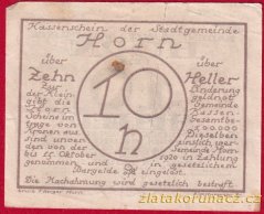 Horn - 10 haléřů - 1920