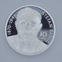 2020 - 10€ - Štefan Banič - 150. výročí narození - Proof