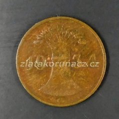 Německo - 1 Reichspfennig 1934 G