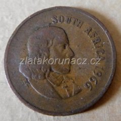 Afrika jižní (Jihoafrická rep.) - 1 cent 1966