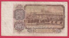 100 Kčs 1953 BH-ruský číslovač