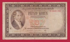 500 Kčs 1946 N