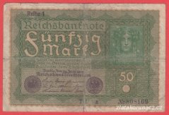 Německo - 50 mark 24.6.1919 - série TTa-pořadí 1