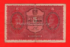 5 korun 1919 - 0020