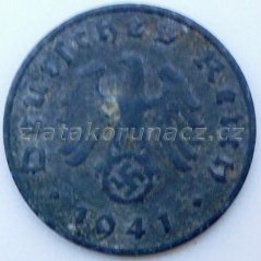 Německo - 1 Reichspfennig 1941 J
