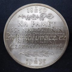 T.G. Masaryk na paměť k 85.narozenin 50 mm