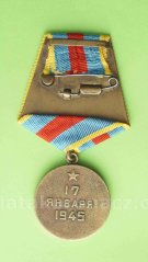 SSSR-Rusko - Medaile za osvobození Varšavy 1945