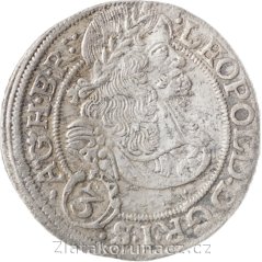 3 krejcar 1670 SHS - Vratislav