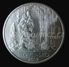 2017 - 10€ - Jaskyně Slovenského krasu - Proof