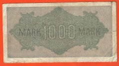 Německo - 1000 mark 15.9.1922 - série Aa-GD