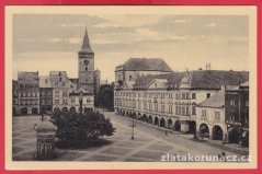 Jičín - náměstí - celkový pohled