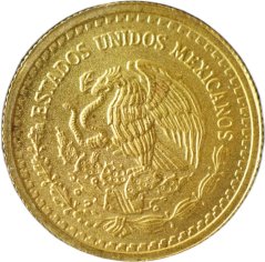 Zlatá mince Mexiko - 1/10 Oz Libertad 2016