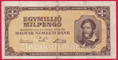 Maďarsko - 1 000 000 Milpengö 1946