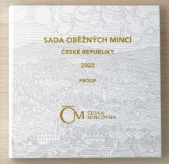 Sada oběžných mincí 2022 - Proof