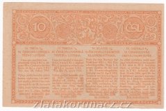 Los - 6 Kč - 10. Československá třídní loterie IV.třída - r.1924