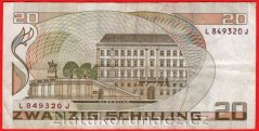 Rakousko - 20 Schilling 1986