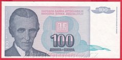 Jugoslávie - 100 Dinara 1994