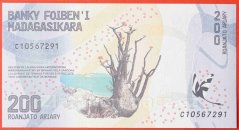 Madagaskar - 200 Ariary 2017