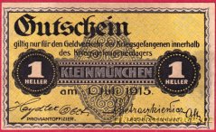 Kleinmünchen - 1 haléř - 1915