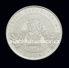 2015 - 200Kč - Č.Budějovice královské město Proof
