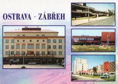 Ostrava - Dům kultury NH, hotel Vista, kino Luna