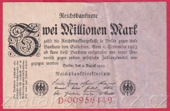 Německo - 2 000 000 mark 9.8.1923 - série D