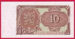 10 Kčs 1953 KR- český číslovač