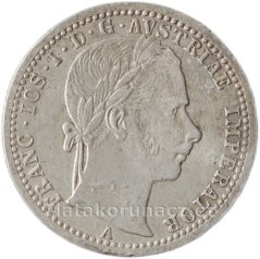 1/4 zlatník 1861 A