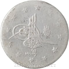 Turecko - 1 kurush 1293/11 - Abdul Hamid II.