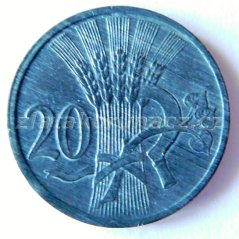 20 haléř 1942