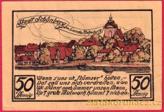Schönberg - 50 pfennig - 1923